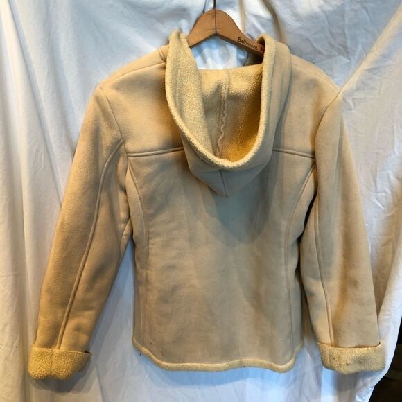 Jones New York Faux Suede Jacket Tan Small - Picture 2 of 7